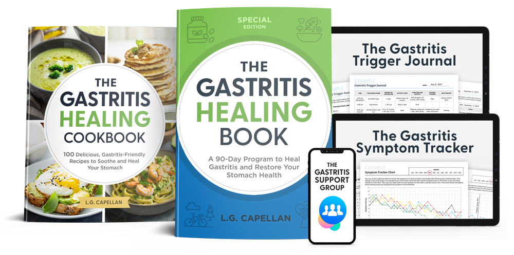 The Gastritis Healing Book By L G Capellan