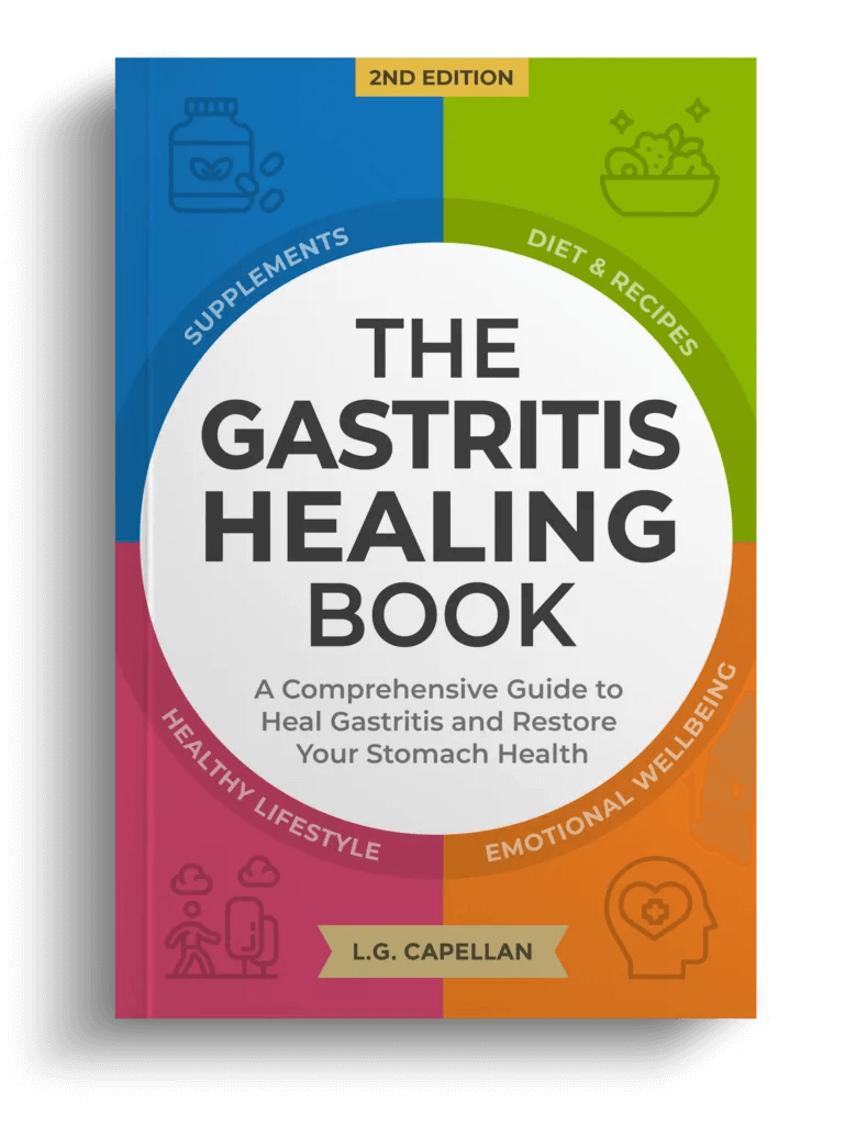 Gastritis and stomac pain healing book